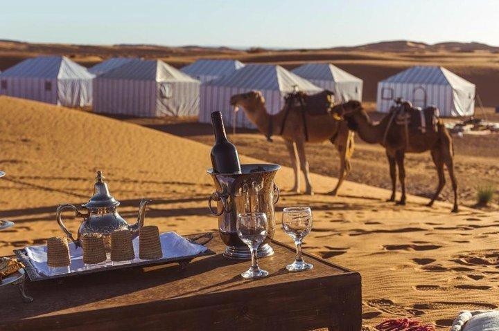 Merzouga Luxury Traditional Camp Exterior photo